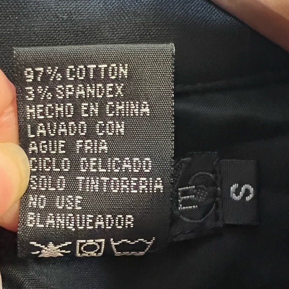 Rampage Black Tipped Short Trench Coat, S - Picture 4 of 6